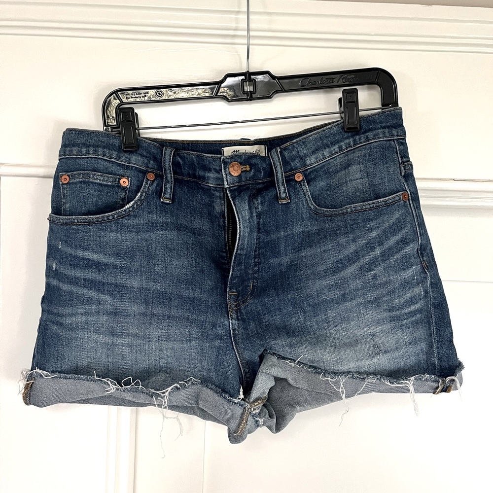 Madewell High Rise Denim Shorts